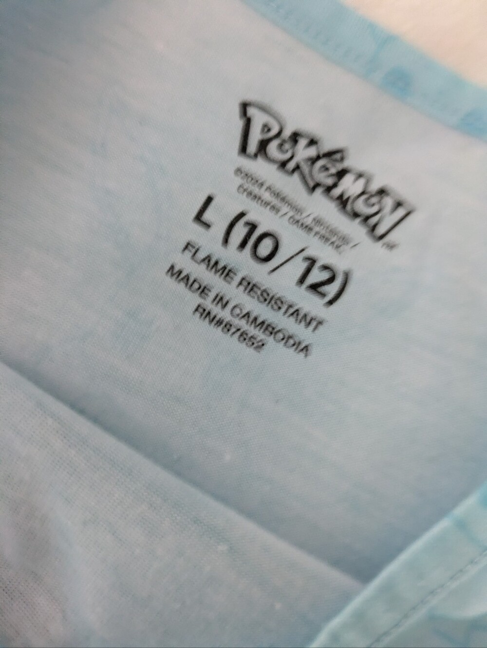 EUC Pokemon Eevee & Pikachu shirt and shorts pajamas set - Picture 2 of 9